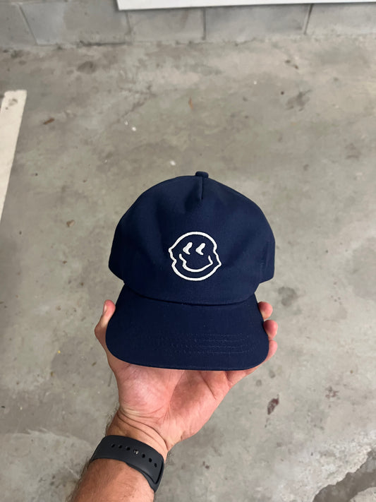 Navy Blue Urban Smiles Cap